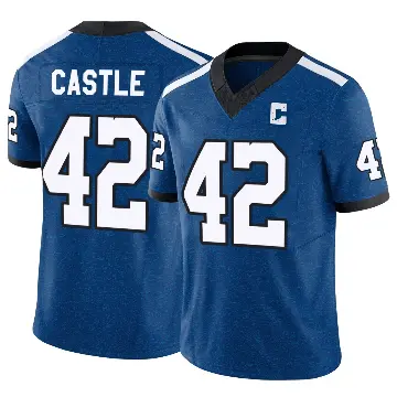 ＃42 Youth Anderson Castle Royal Limited Indianapolis Colts Indiana Nights Alternate Vapor F.U.S.E. Jersey