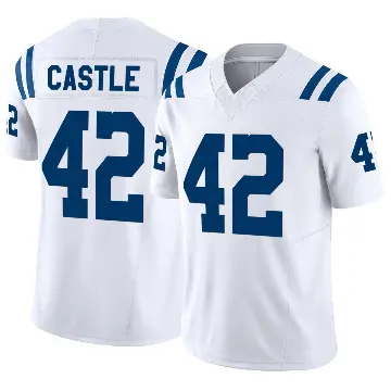 ＃42 Youth Anderson Castle White Limited Indianapolis Colts Vapor F.U.S.E. Jersey