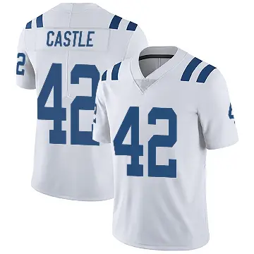 ＃42 Youth Anderson Castle White Limited Indianapolis Colts Vapor Untouchable Jersey