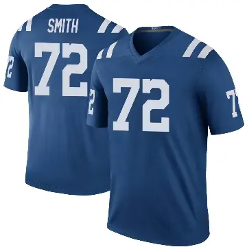 ＃72 Youth Braden Smith Royal Legend Indianapolis Colts Color Rush Jersey