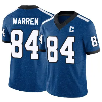 ＃84 Youth Tyler Warren Royal Limited Indianapolis Colts Indiana Nights Alternate Vapor F.U.S.E. Jersey