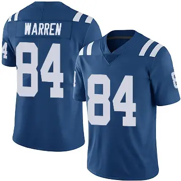 ＃84 Youth Tyler Warren Royal Limited Indianapolis Colts Team Color Vapor Untouchable Jersey