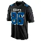 ＃86 Youth Will Mallory Black Game Indianapolis Colts Carbon Fashion Jersey